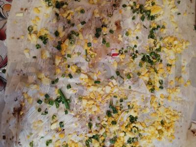 Tortilija su krabų lazdelėmis Žingsnis 4