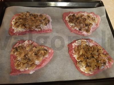 Kiaulienos kotletai Žingsnis 2