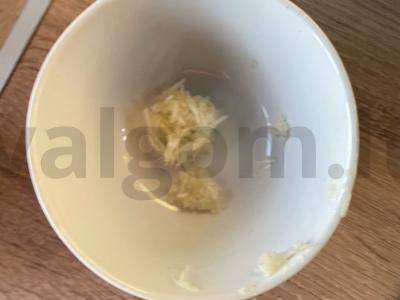 Grietinės padažas Žingsnis 1