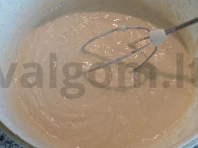 Pusryčių blynai su kefyru Žingsnis 3