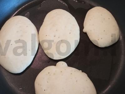 Pusryčių blynai su kefyru Žingsnis 5