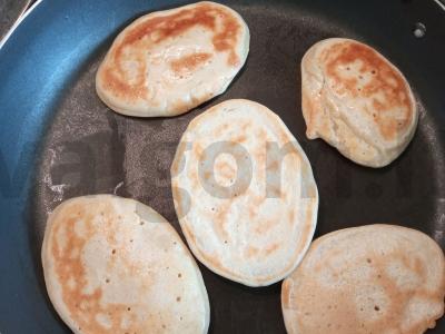 Pusryčių blynai su kefyru Žingsnis 6