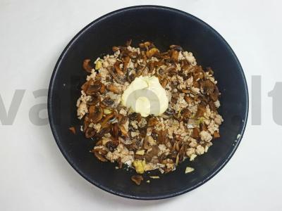 Lazmanų makaronų apkepas Žingsnis 3