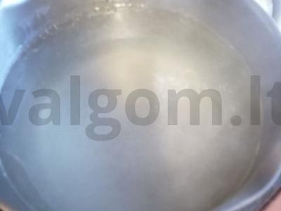 Lentelių sriuba Žingsnis 1