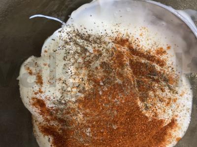 Baklažanų ritinėliai su sūriu Žingsnis 5