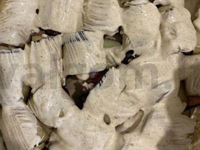 Baklažanų ritinėliai su sūriu Žingsnis 6