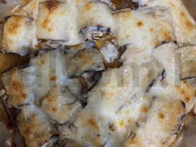 Baklažanų ritinėliai su sūriu Žingsnis 9