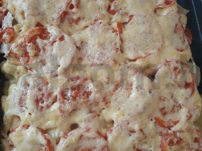 Prancūziškas mėsos patiekalas su vištiena ir pomidorais Žingsnis 6