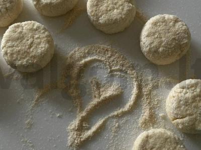 Kokosų keto varškėčiai Žingsnis 2