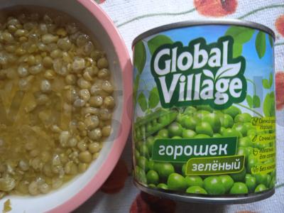 Žirnių blynai Žingsnis 1