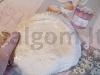 Sultingi mantai su svogūnais ir faršu Žingsnis 1