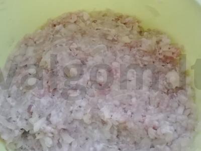 Sultingi mantai su svogūnais ir faršu Žingsnis 2