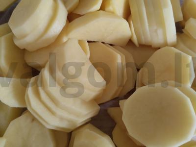 Lašiša su bulvėmis orkaitėje Žingsnis 2