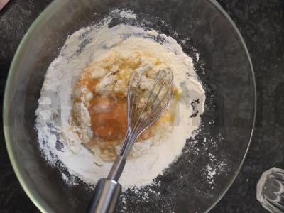 Tortas „Napoleonas“ su avietėmis Žingsnis 1