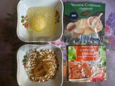 Patiekalas „Ani“ iš troškintų bulvių ir vištienos stripsų Žingsnis 2