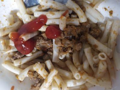 Makaronai su faršu pagrindine nuotrauka