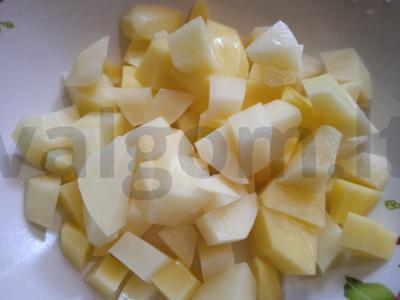 Lauko košė su bekonu Žingsnis 1