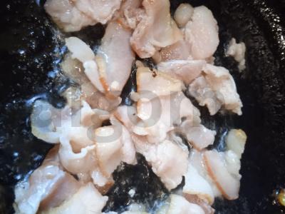 Lauko košė su bekonu Žingsnis 3