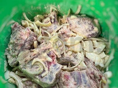 Daržovės su mėsa, keptos maiše Žingsnis 2