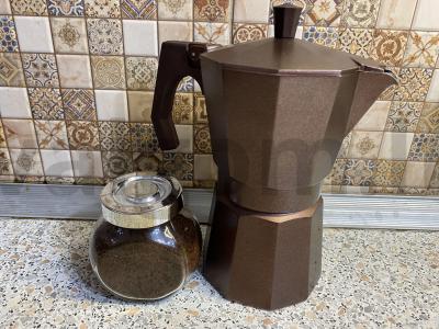 Kava „Glace su vaniliniu ledais“ Žingsnis 1