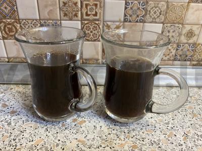 Kava „Glace su vaniliniu ledais“ Žingsnis 2