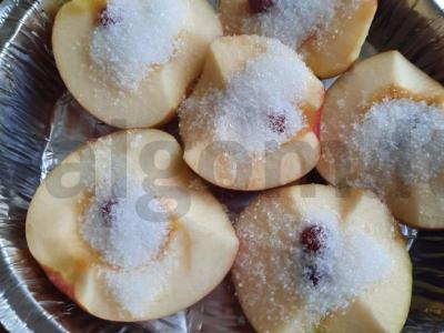 Kepti obuoliai Žingsnis 3