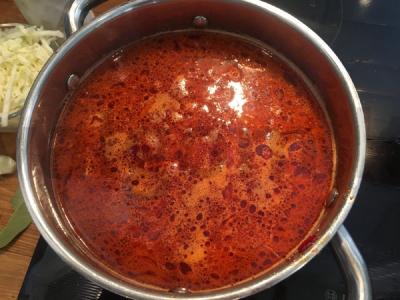 Ukrainietiška barščiai Žingsnis 5