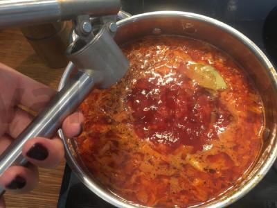 Ukrainietiška barščiai Žingsnis 7