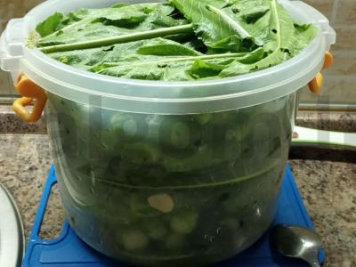 Rūgštūs agurkai Žingsnis 1