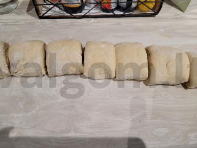 Cinnamon bunai su varškės sūriu Žingsnis 5