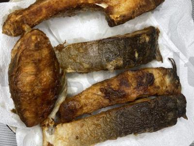 Keptas šamas su karamelizuotais svogūnais Žingsnis 5