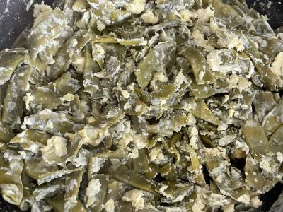 Žaliosios pupelės be prieskonių su kiaušiniais pusryčiams Žingsnis 2