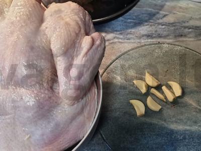 Patingėlis vištiena tabaka Žingsnis 1