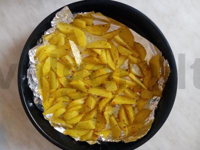 Kaimiški bulvės su provanso žolelėmis Žingsnis 5