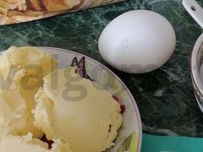 Rageliai su varške ir šokoladu Žingsnis 1