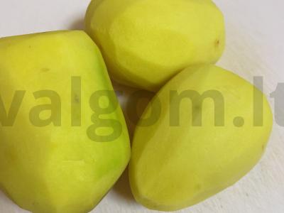 Sotūs bulvytės fri Žingsnis 1