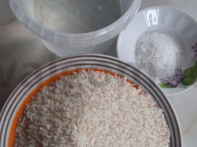 Ryžiai garnyrui Žingsnis 1