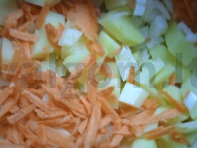 Baltųjų grybų sriuba su p'titim Žingsnis 1