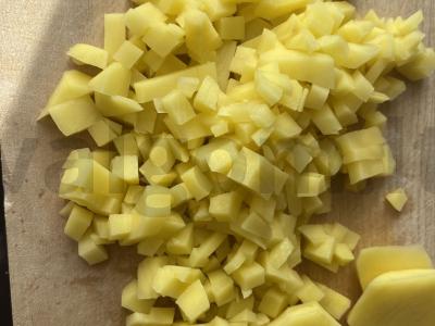 Mantai su naminiu faršu ir bulvėmis Žingsnis 3