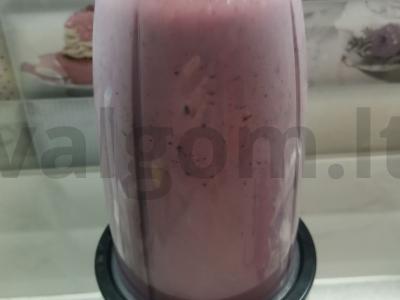 Pieno kokteilis su aronijomis Žingsnis 6