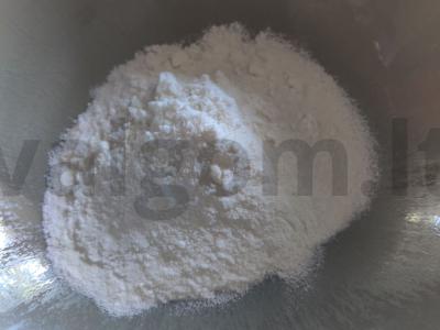 Mochi su marakuja ir obuoliu Žingsnis 1