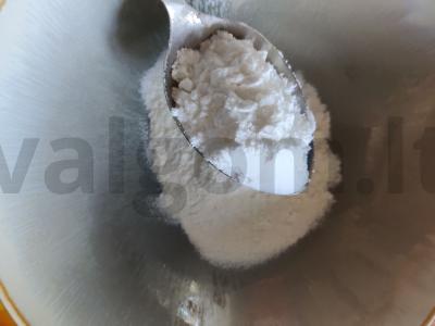 Mochi su marakuja ir obuoliu Žingsnis 2