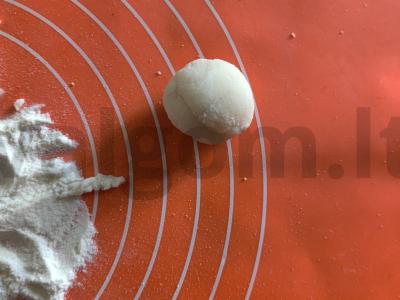 Mochi su marakuja ir obuoliu Žingsnis 5