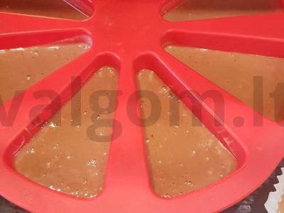 Ledinis pyragas Žingsnis 1