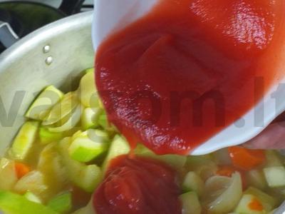 Cukinijų ikra Žingsnis 6