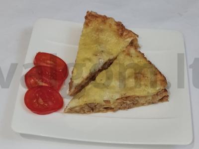 Patingėlių lazanja iš lavašo ir kiaulienos-jautienos faršo pagrindine nuotrauka