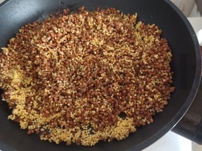 Pšeniškai-grikių košė Žingsnis 1