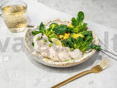 Virta kalba iš kalakutienos filė pagrindine nuotrauka