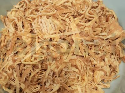 Salotas „Obžorka“ su vištienos kumpiu, kiaušiniu ir česnaku Žingsnis 2