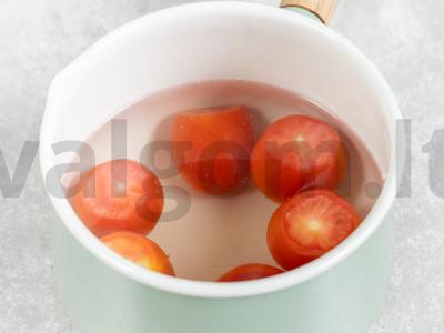 Klasikinė pomidorų pasta Žingsnis 1